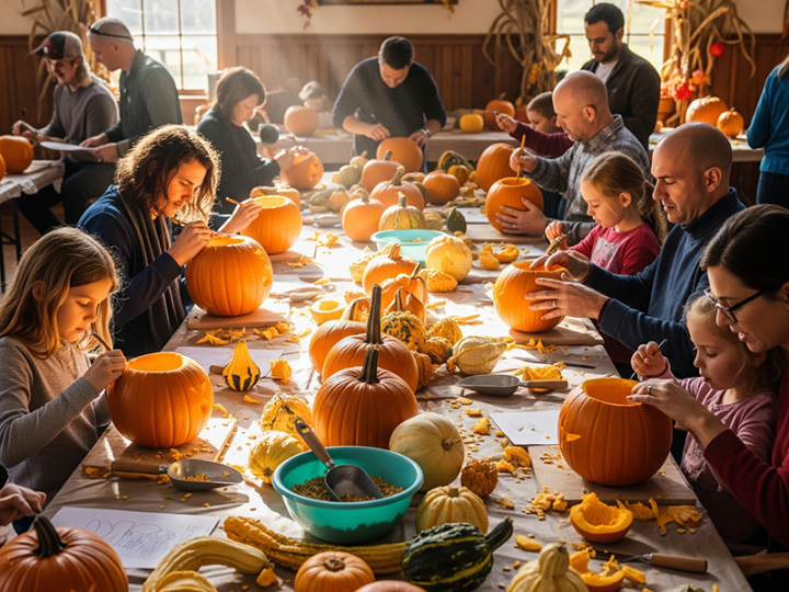 Atelier famille : ?citrouilles et compagnie?